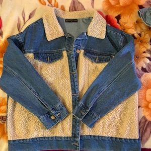 Sherpa Jean jacket